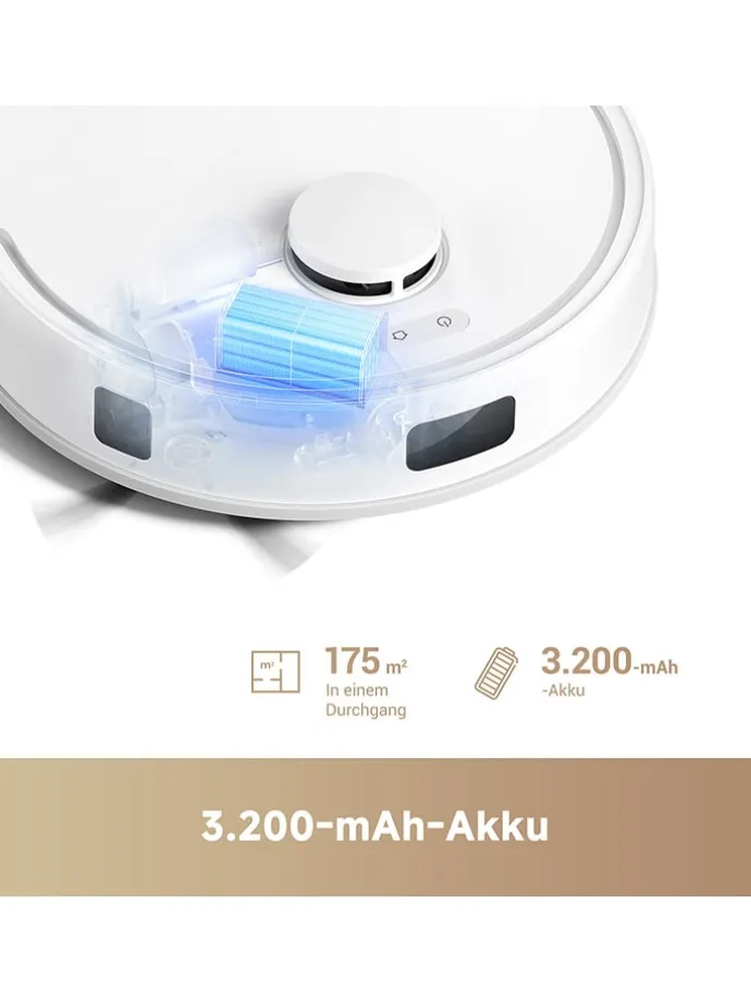 Robot czyszczący "E20" w kolorze białym