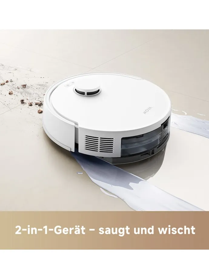 Robot czyszczący "E20" w kolorze białym