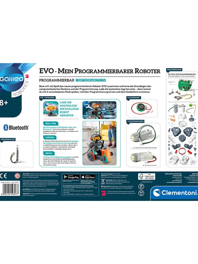 Robot Galileo "EVO - Mój programowalny robot" - 8+