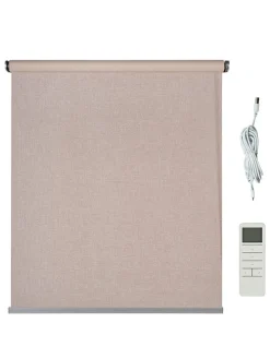 Roleta zaciemniająca w kolorze beżowym