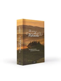 Sejf-książka "Toscana" ze wzorem - 24 x 5,5 x 15,5 cm