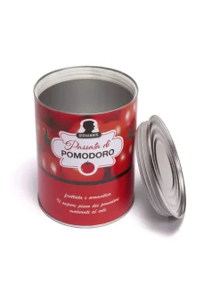 Sejf-puszka "Pomodoro" w kolorze czerwonym - wys. 13 x Ø 10 cm