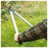 Sekator w kolorze srebrnym - dł. 65 cm