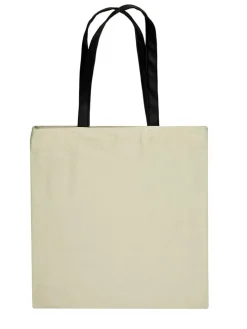 Shopper bag "Minnie" w kolorze kremowym - 44 x 44 x 5 cm