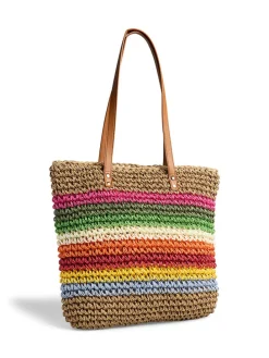 Shopper bag "Pckiki" ze wzorem - 40 x 35 x 8 cm