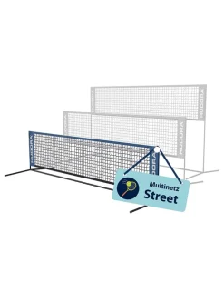 Siatka w kolorze niebieskim do siatkówki lub badmintona - szer. 300 cm