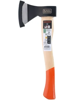 Siekiera w kolorze beżowo-pomarańczowym - wys. 28 cm