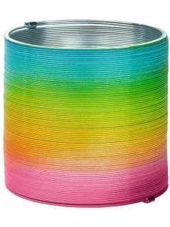 Skacząca sprężynka "Rainbow" ze wzorem - 3+