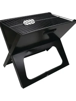 Składany grill "BBQ Grill" w kolorze czarnym - 46 x 36,5 x 28 cm