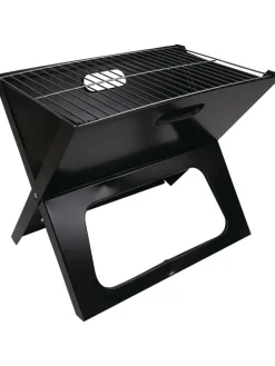 Składany grill "BBQ Grill" w kolorze czarnym - 46 x 36,5 x 28 cm