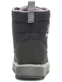 Skórzane botki zimowe
