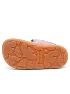 Skórzane buty barefoot "Kylie" w kolorze fioletowym