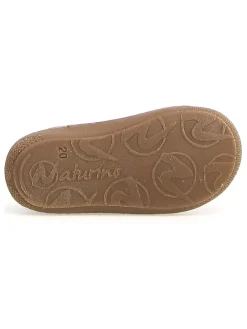 Skórzane buty "Cocoon" w kolorze zielonym do nauki chodzenia