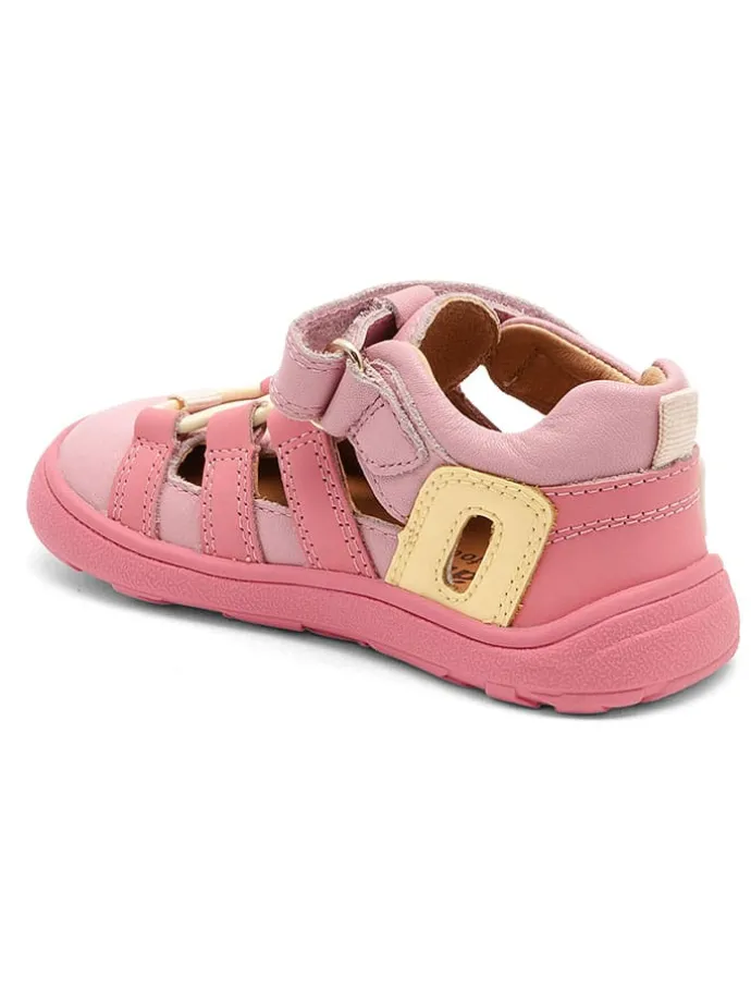 Skórzane buty "Fiona" w kolorze jasnoróżowym do chodzenia na boso