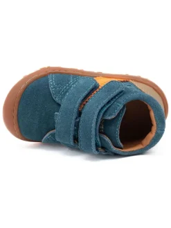 Skórzane buty "Hale" w kolorze niebieskim do chodzenia na boso
