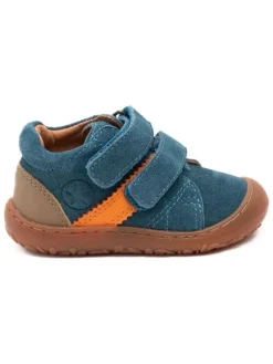 Skórzane buty "Hale" w kolorze niebieskim do chodzenia na boso