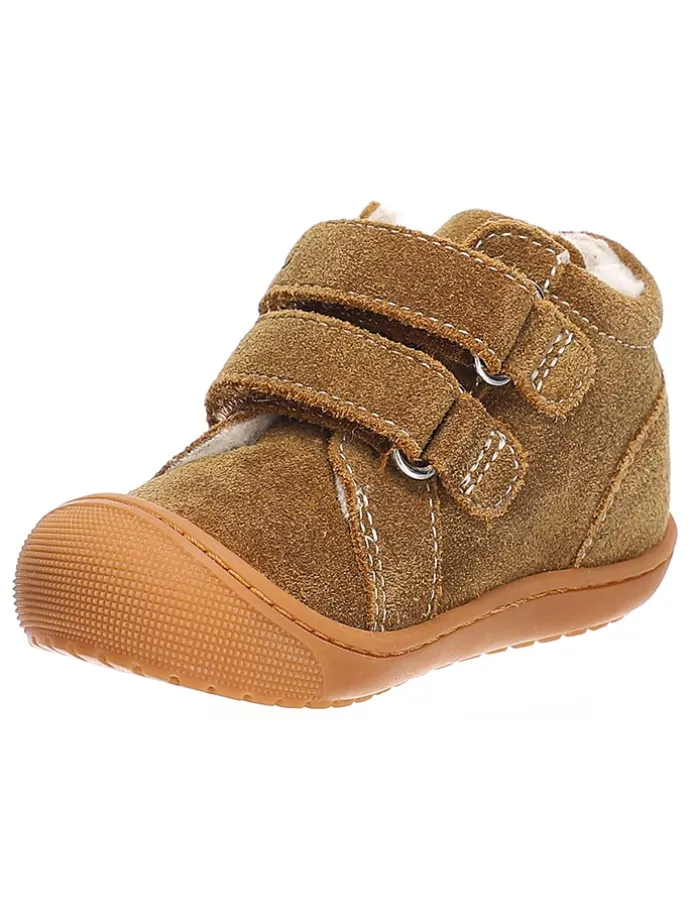 Skórzane buty "Iru" w kolorze brązowym do nauki chodzenia