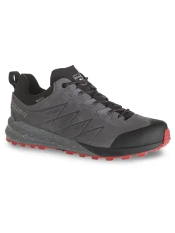 Skórzane buty trekkingowe "Croda Nera GTX" w kolorze szarym