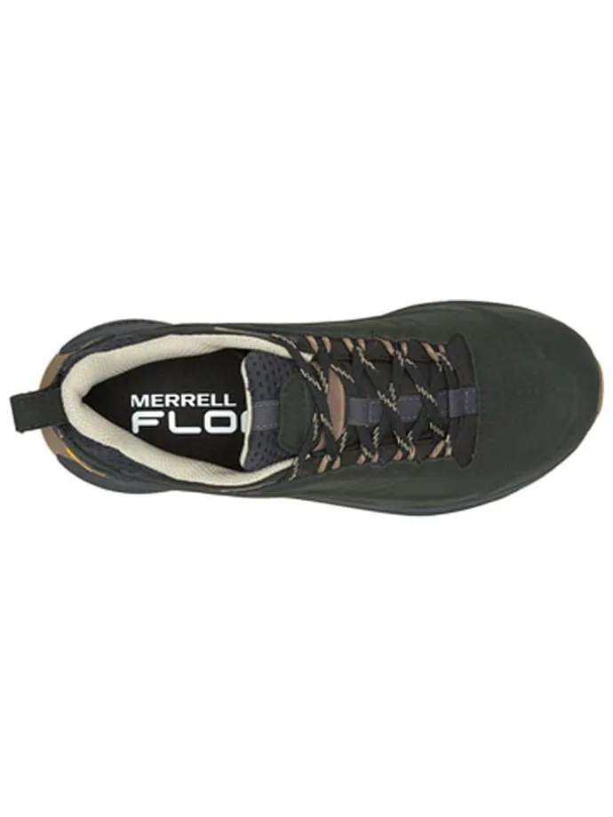 Skórzane buty trekkingowe "Moab Speed 2" w kolorze granatowo-czarnym