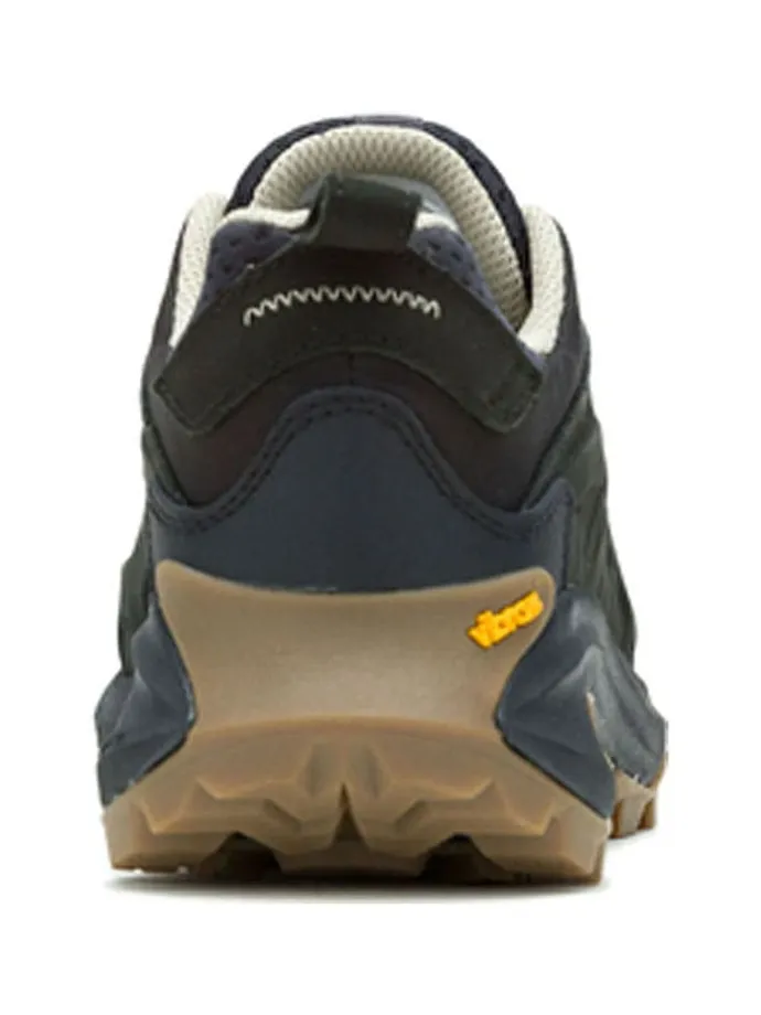 Skórzane buty trekkingowe "Moab Speed 2" w kolorze granatowo-czarnym
