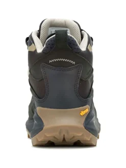 Skórzane buty trekkingowe "Moab Speed 2 Mid" w kolorze granatowo-czarnym