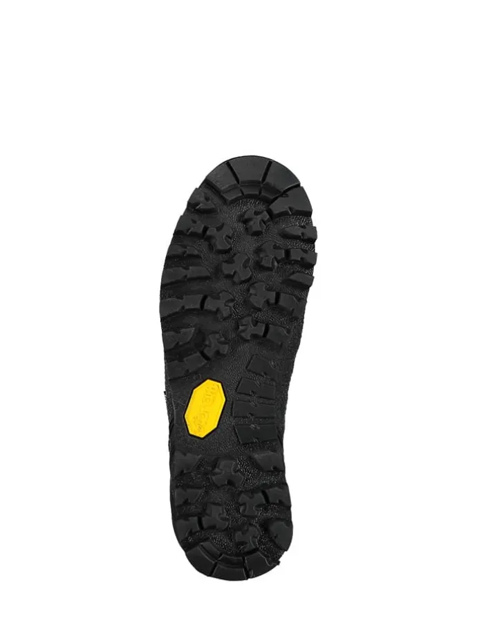 Skórzane buty trekkingowe "Moon" w kolorze szaro-niebiesko-czarnym