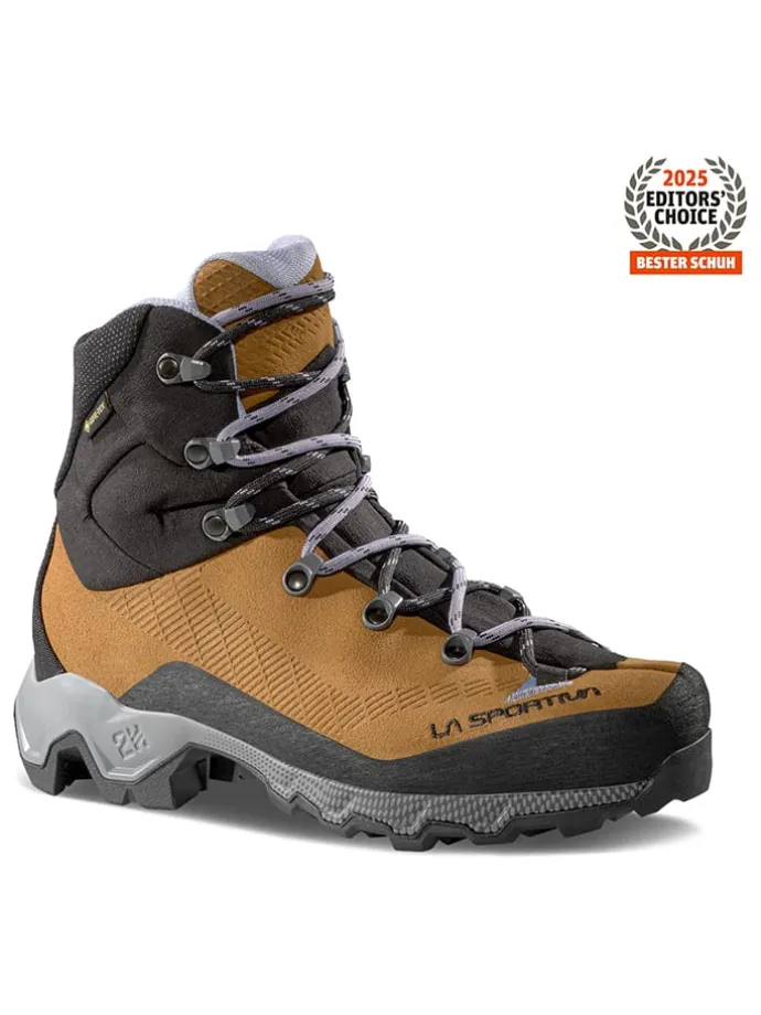 Skórzane buty turystyczne "Aequilibrium Trek GTX" w kolorze jasnobrązowym