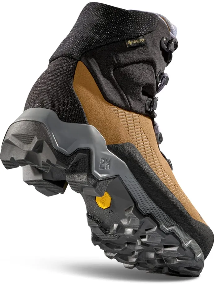 Skórzane buty turystyczne "Aequilibrium Trek GTX" w kolorze jasnobrązowym