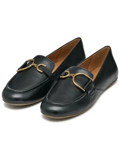 Skórzane slippersy