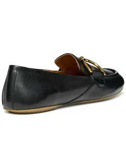 Skórzane slippersy