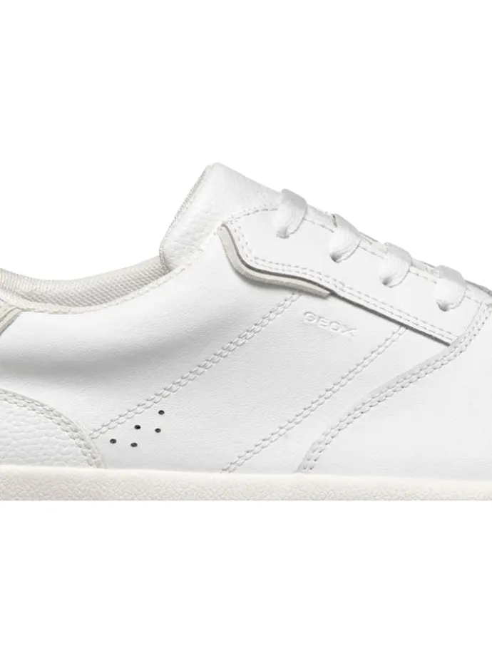 Skórzane sneakersy "Affile" w kolorze białym