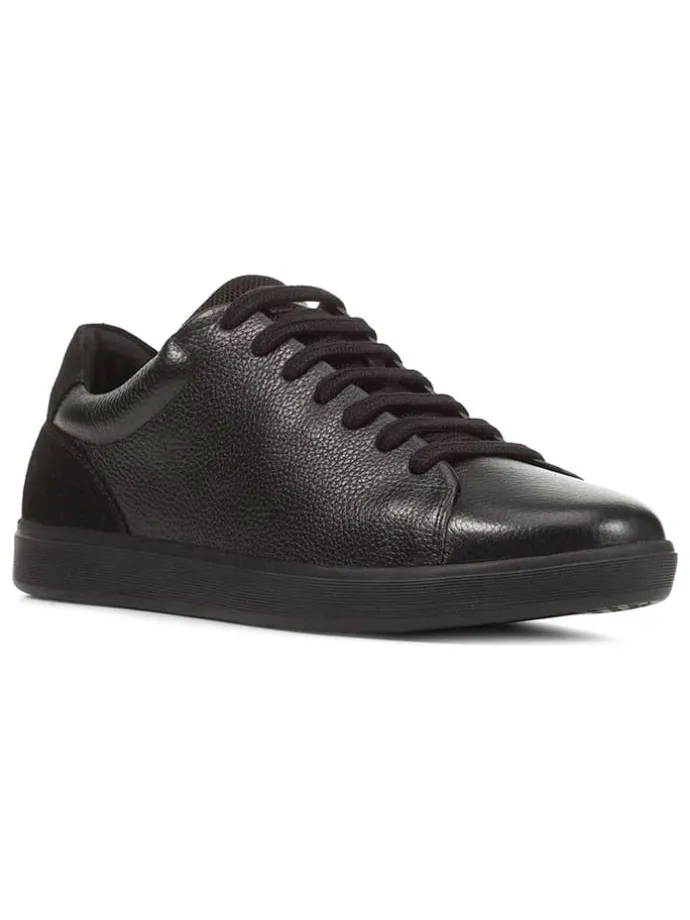 Skórzane sneakersy "Avola" w kolorze czarnym
