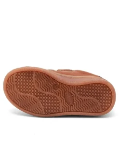 Skórzane sneakersy "Bay V" w kolorze jasnobrązowym