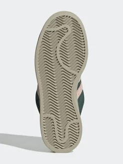 Skórzane sneakersy "Campus 00s" w kolorze ciemnozielonym