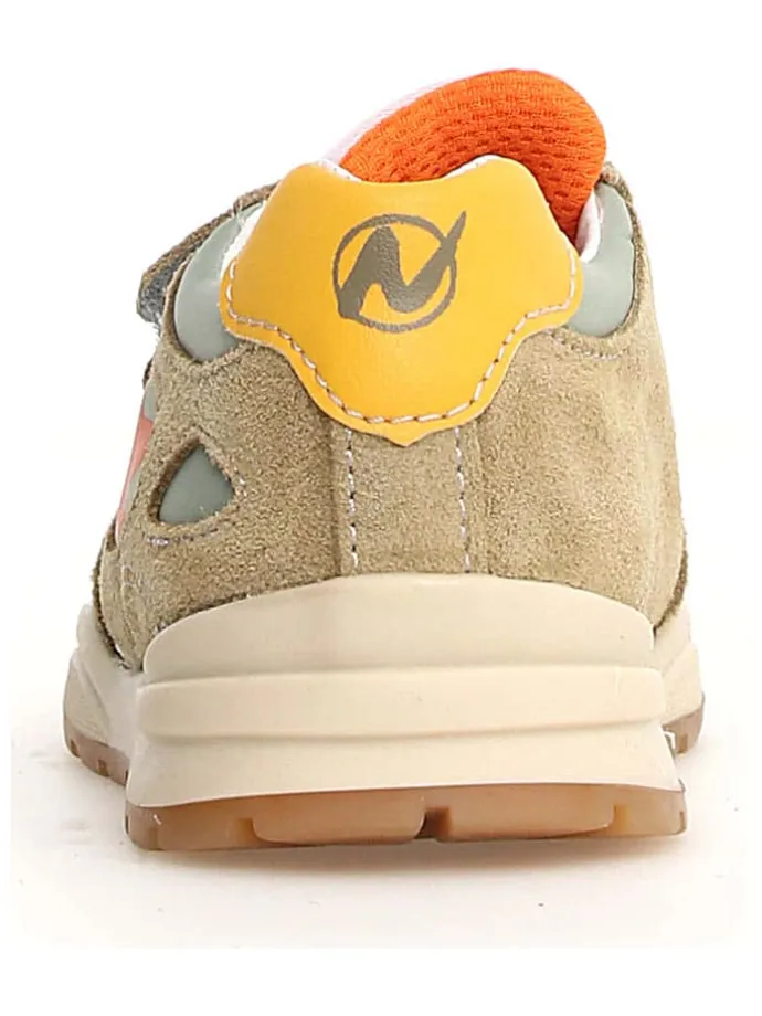 Skórzane sneakersy "Daudi" w kolorze jasnobrązowym