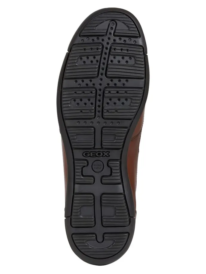 Skórzane sneakersy "Edgware" w kolorze brązowym