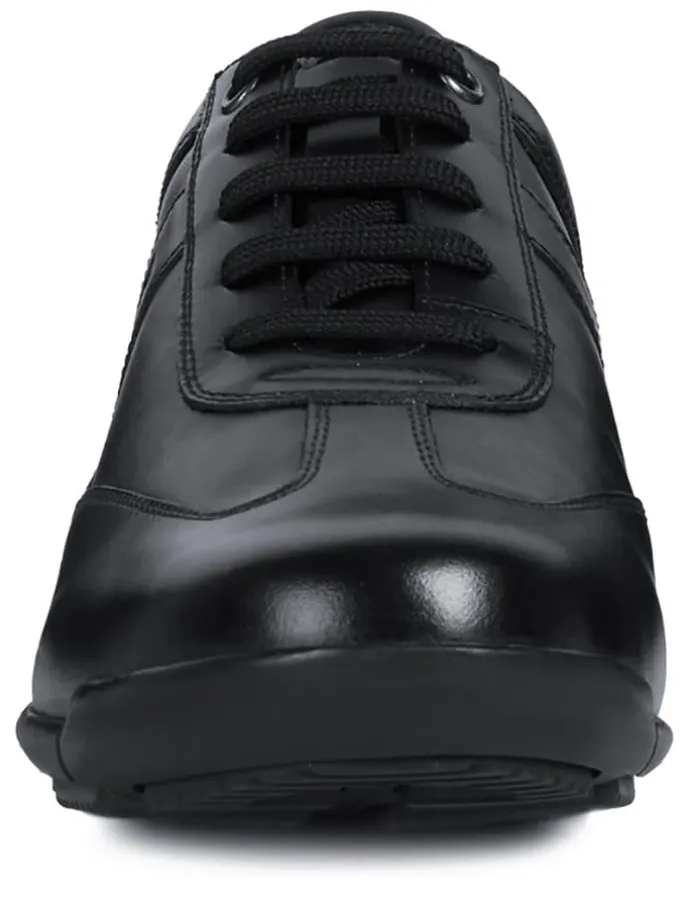 Skórzane sneakersy "Edgware" w kolorze czarnym