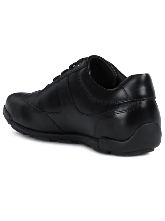 Skórzane sneakersy "Edgware" w kolorze czarnym