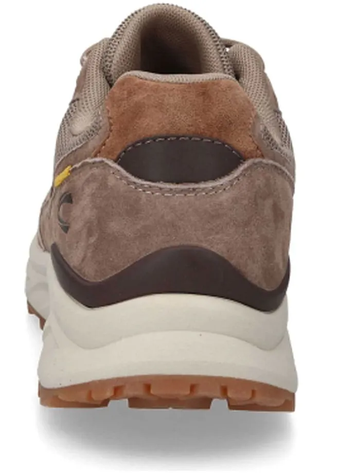 Skórzane sneakersy "George" w kolorze szarobrązowym