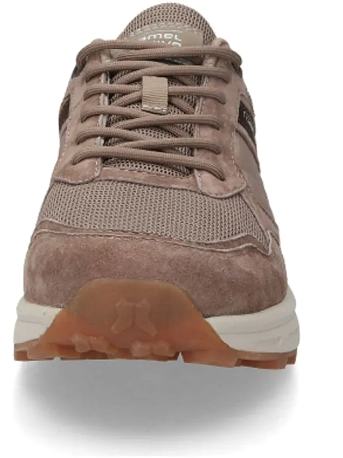 Skórzane sneakersy "George" w kolorze szarobrązowym
