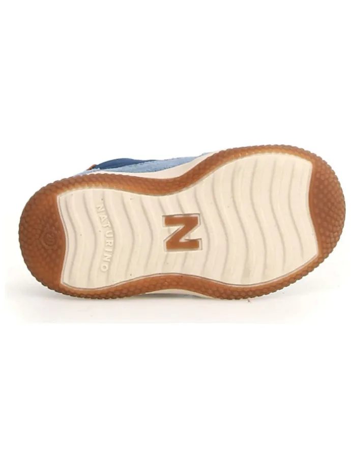 Skórzane sneakersy "Go" w kolorze niebieskim