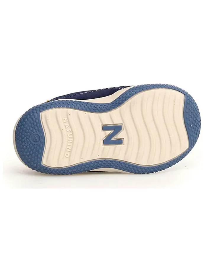 Skórzane sneakersy "Go" w kolorze granatowym