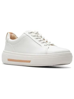 Skórzane sneakersy "Hollyhock Walk" w kolorze białym