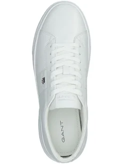 Skórzane sneakersy "Joree" w kolorze białym