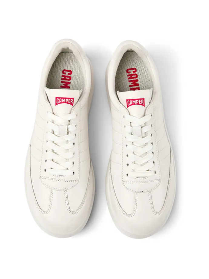 Skórzane sneakersy "Pelotas" w kolorze białym