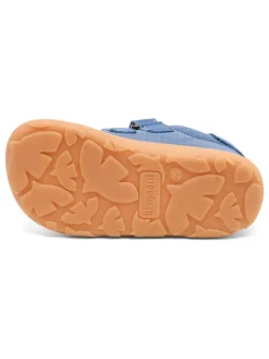Skórzane sneakersy "Ricco" w kolorze niebieskim