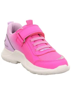 Skórzane sneakersy "Rush" w kolorze różowo-fioletowym
