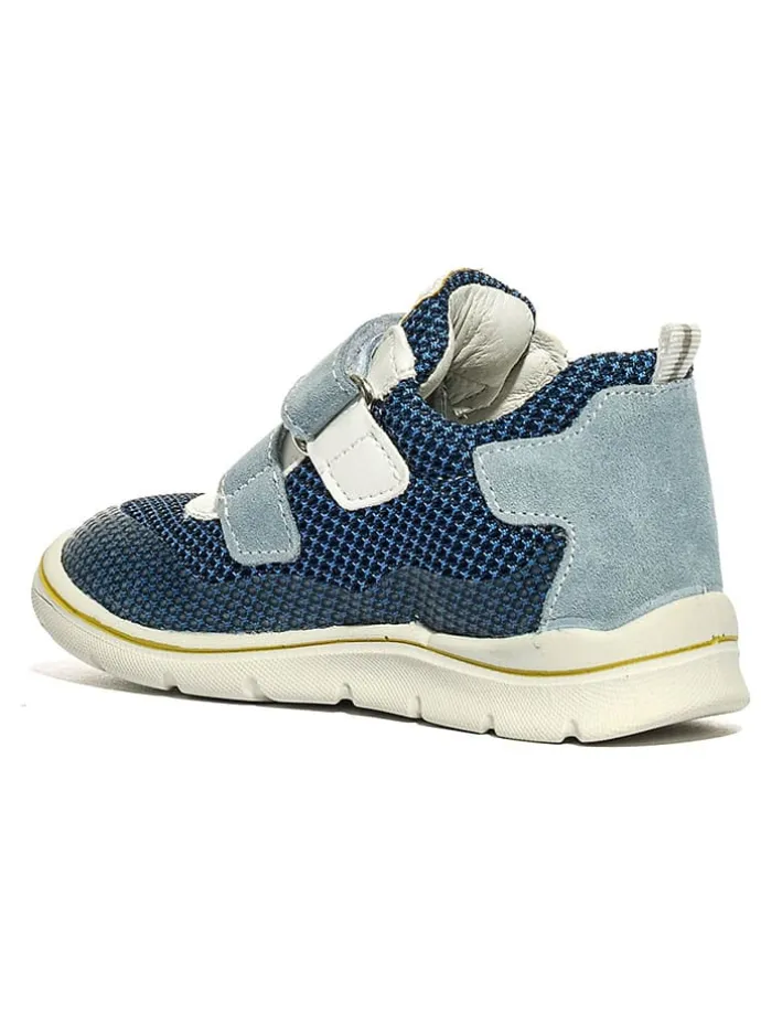 Skórzane sneakersy "Skate" w kolorze niebieskim