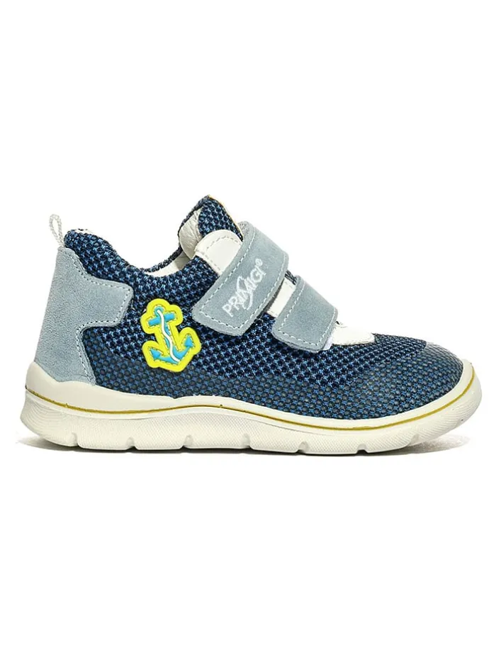 Skórzane sneakersy "Skate" w kolorze niebieskim