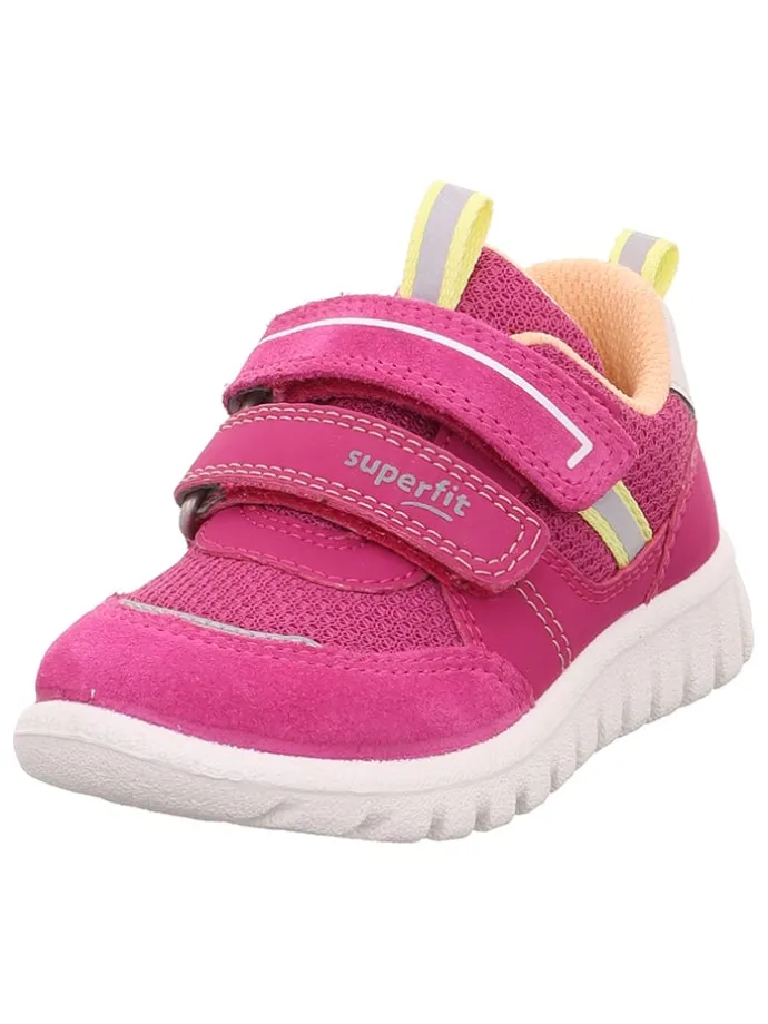 Skórzane sneakersy "Sport 7" w kolorze różowym